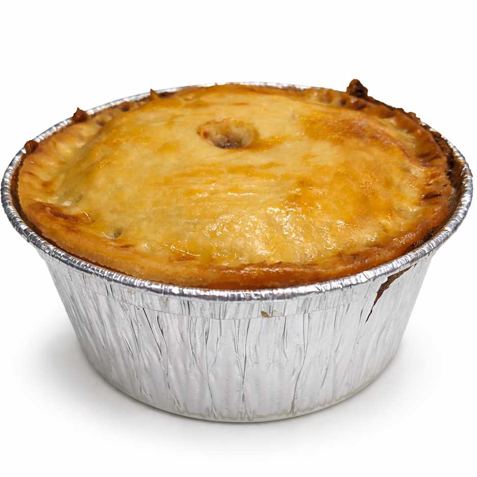Individual Mince and Onion Shortcrust Pie