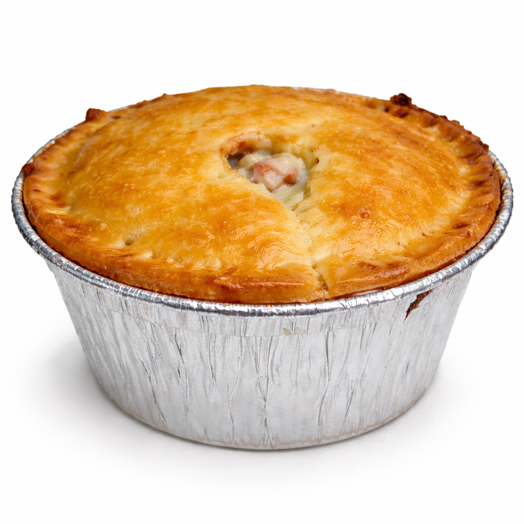 Chicken, Ham & Leek Pie