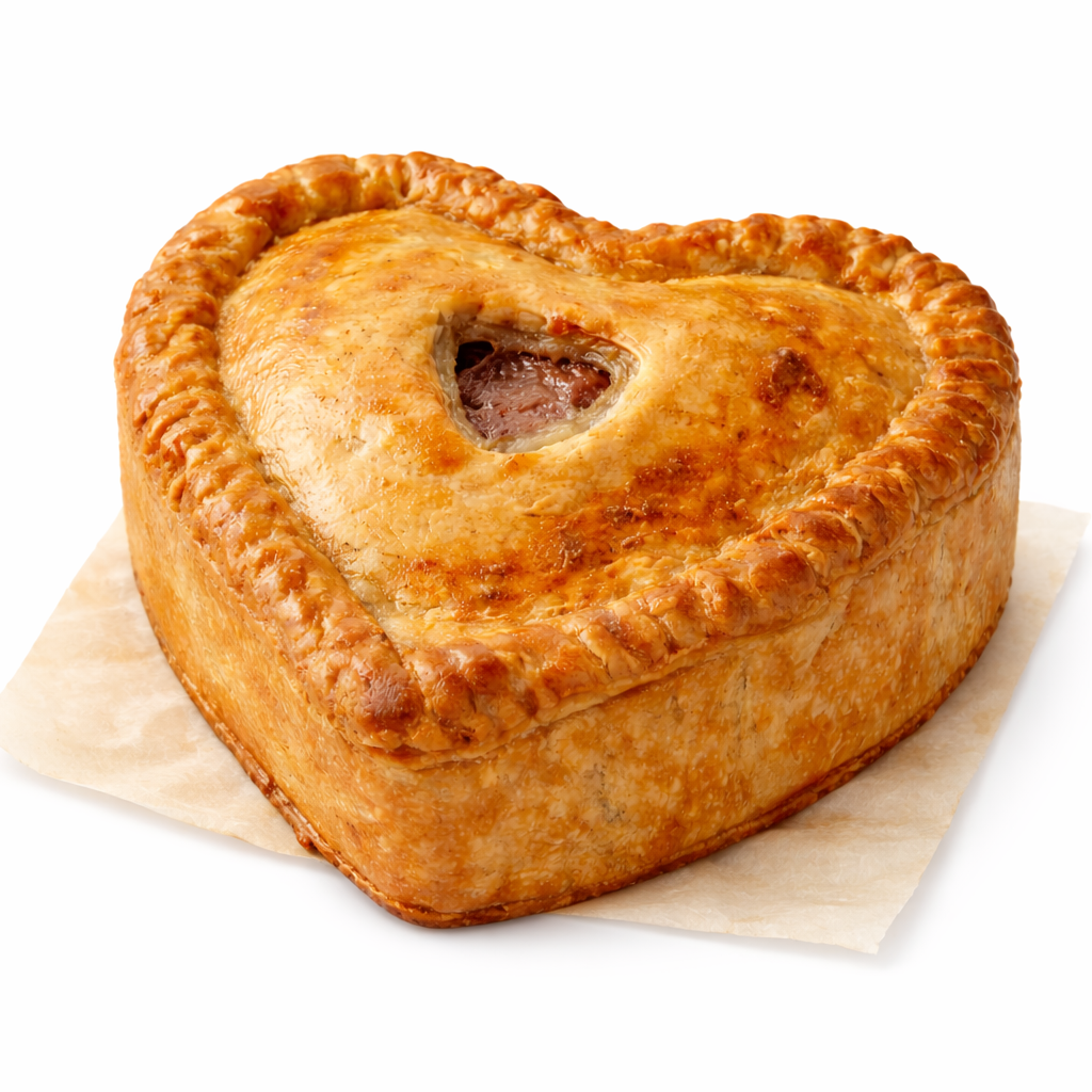 Heart-Shaped Pork Pie - Limited Valentine’s Special