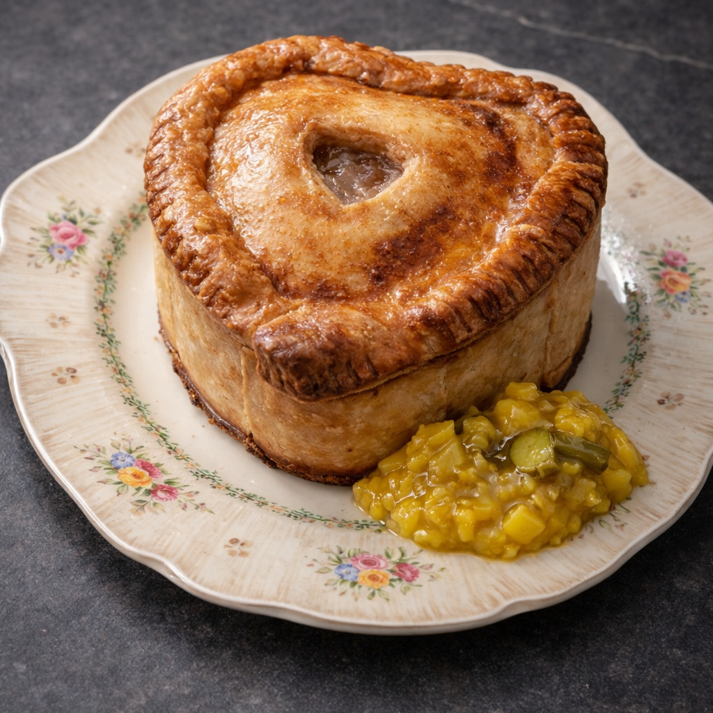 Heart-Shaped Pork Pie - Limited Valentine’s Special Pie