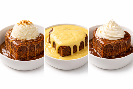 Sticky Toffee Pudding Whats your topping?