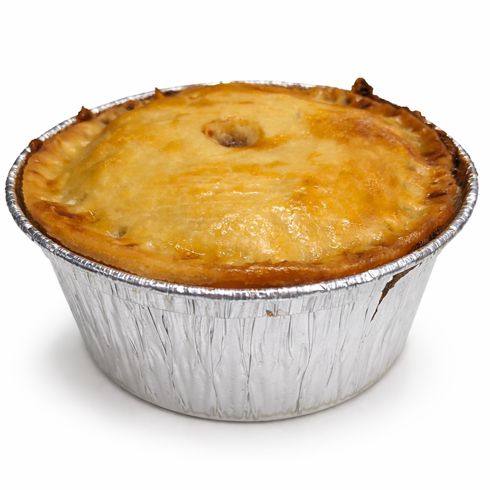 Individual Steak and Kidney Shortcrust Pie