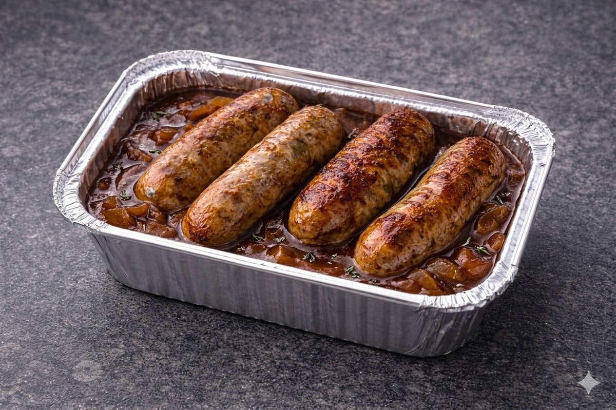 Sausage & Mash Two Course Meal For Two