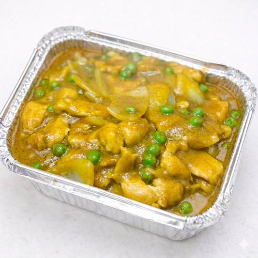 Chinese Chicken Curry (with Steamed Rice)