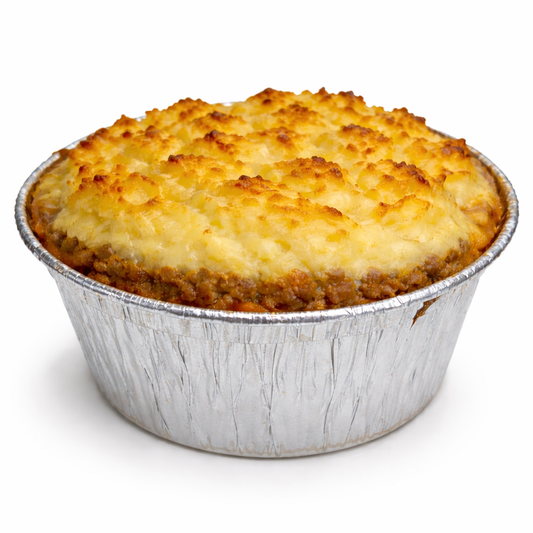 British Cottage Pie – Pastry Base with Mash Potato Top